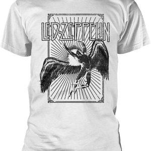 Led Zeppelin T-Shirt Icarus Burst Rock Band Music Tee Led Zeppelin T-Shirt Icarus Burst Rock Band Music Tee