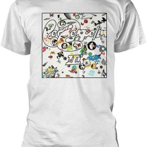 Led Zeppelin T-Shirt L’Album Groupe Britannique De Rock Led Zeppelin T-Shirt L’Album Groupe Britannique De Rock