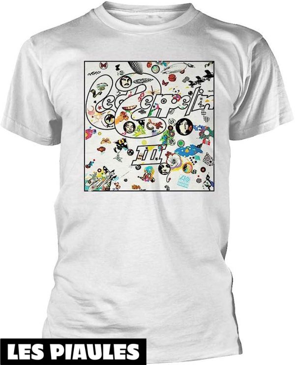 Led Zeppelin T-Shirt L’Album Groupe Britannique De Rock