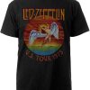 Led Zeppelin T-Shirt Rock Off USA Tour ’75. Groupe De Rock