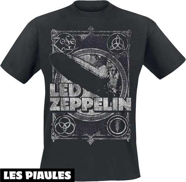 Led Zeppelin T-Shirt Shook Me Rock Band Music Vintage Tee