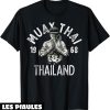 Muay Thai T-Shirt Cadeau D’entrainement Thailand Vintage