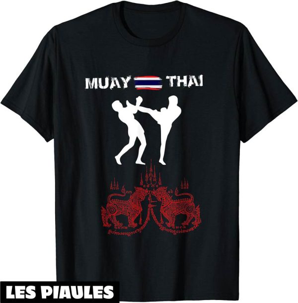 Muay Thai T-Shirt Kickboxing Thailand Arts Martiaux