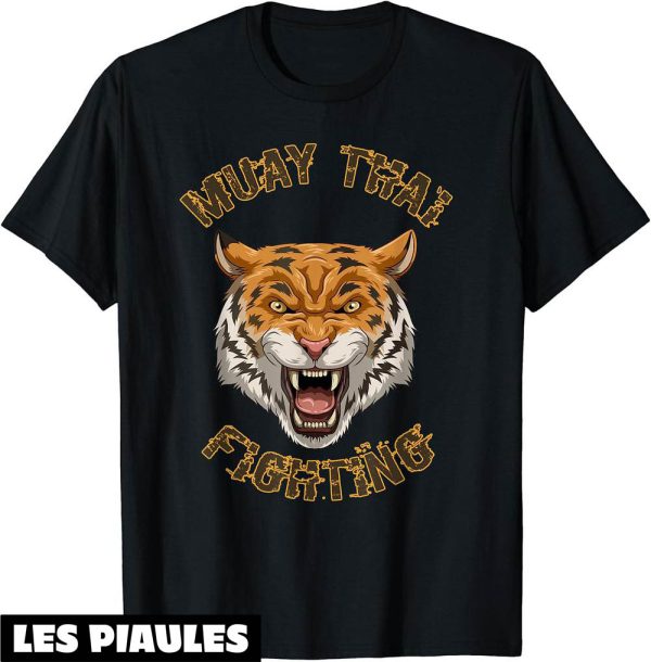 Muay Thai T-Shirt Tigre Boxe Thailandaise Et Kickboxing