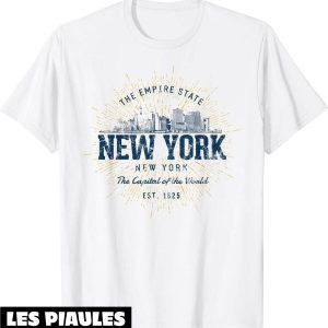New York T-Shirt Etats-Unis Vacances Souvenir Vintage New York T-Shirt Etats-Unis Vacances Souvenir Vintage