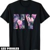 New York T-Shirt Floral NYC Outfit Souvenir Classic Tee