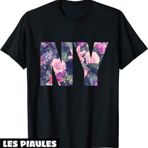 New York T-Shirt Floral NYC Outfit Souvenir Classic Tee New York T-Shirt Floral NYC Outfit Souvenir Classic Tee