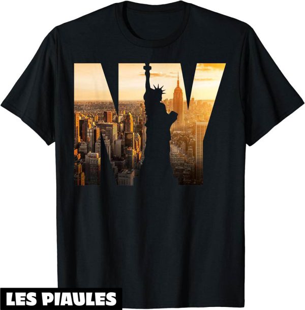 New York T-Shirt NYC Graphique Tendance Classique Tee