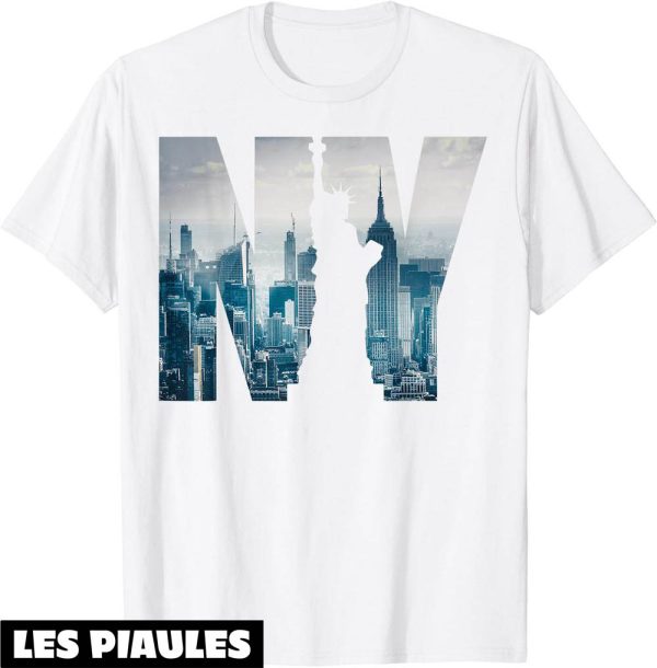 New York T-Shirt NYC Skyline Illustration Graphique