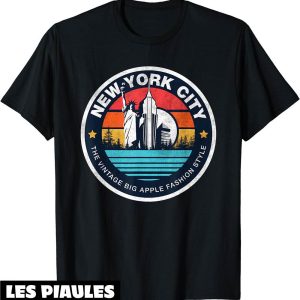 New York T-Shirt Vintage New York City Skyline Tee New York T-Shirt Vintage New York City Skyline Tee
