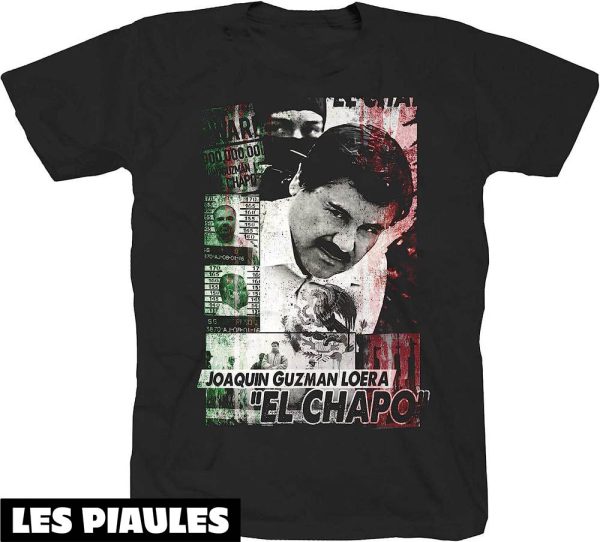 Pablo Escobar T-Shirt El Chapo Mafia Dea Kartell Mexique