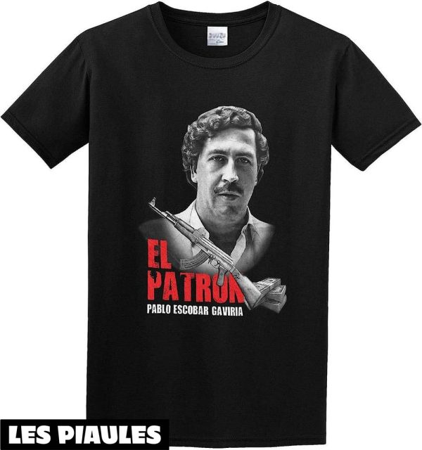 Pablo Escobar T-Shirt El Patron Pablo Kult Dope Crime Cartel