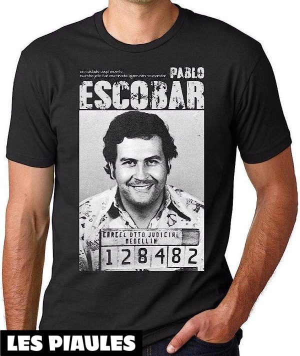 Pablo Escobar T-Shirt Narcos Weed Mafia Scareface Luciano