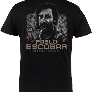 Pablo Escobar T Shirt Rule Out El Patron Del Mal Tee 1