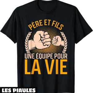 Pere Fils T-Shirt Papi Bonne Papa Vintage Fete Des Pere