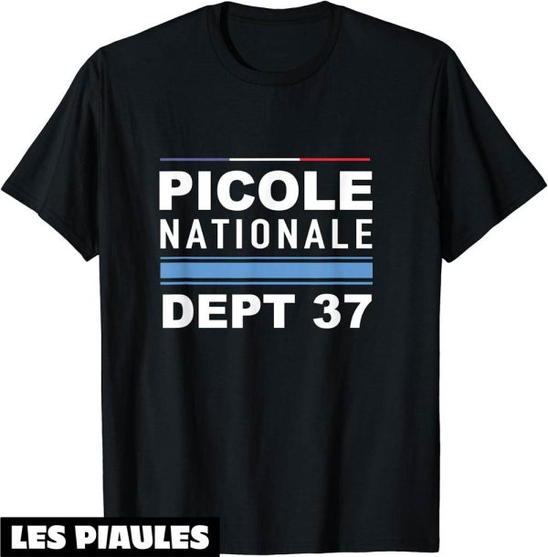 Picole Nationale T-Shirt Dept 37 Blague Police Municipale