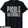 Picole Nationale T-Shirt Jeux Mots Police Nationale Drole