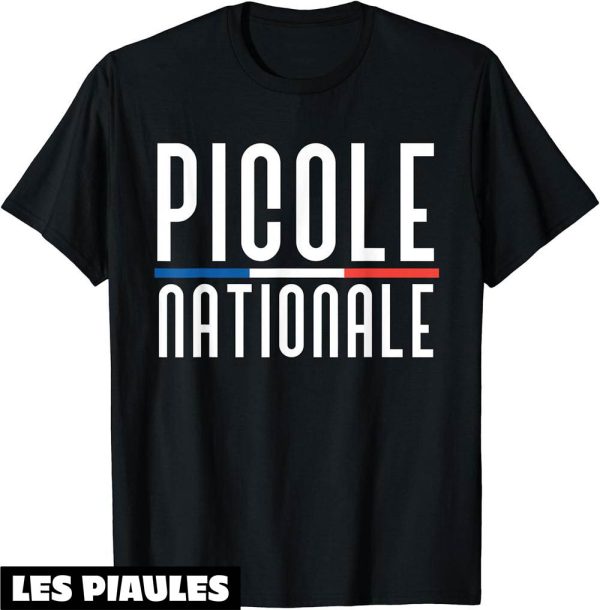 Picole Nationale T-Shirt Jeux Mots Police Nationale Drole