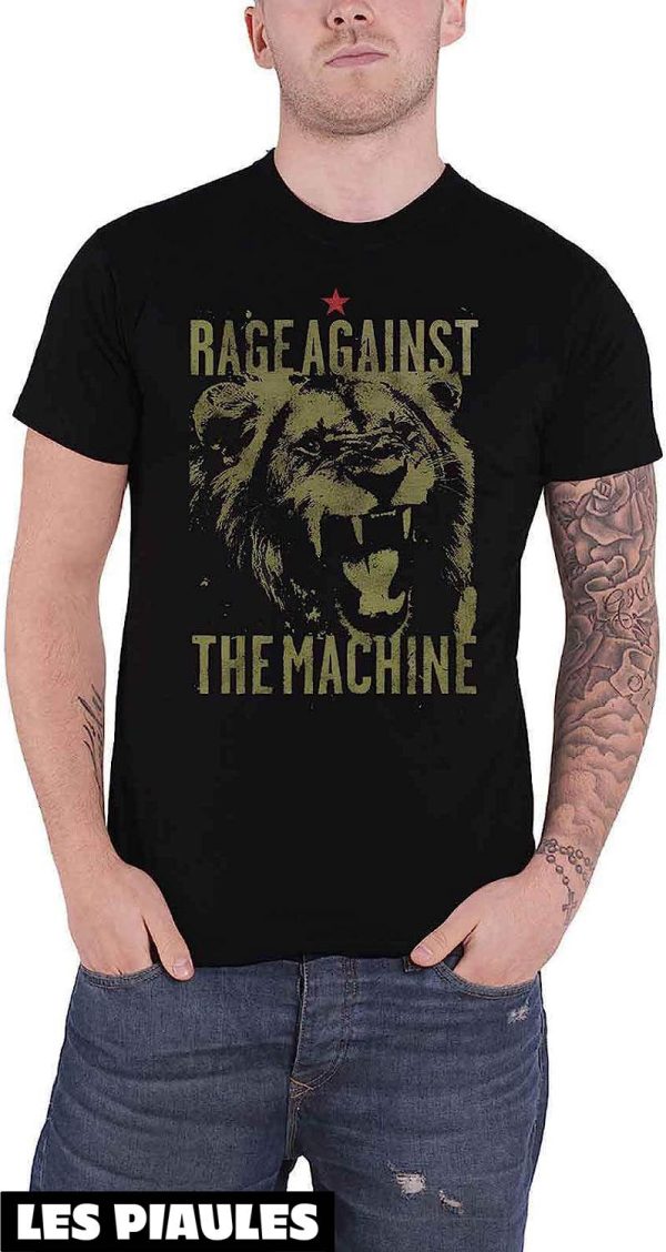 Rage Against The Machine T-Shirt Generique Pride Band Logo