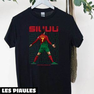 Ronaldo T-Shirt Cristiano Ronaldo Cr7 Portugal Soccer Fan Ronaldo T-Shirt Cristiano Ronaldo Cr7 Portugal Soccer Fan