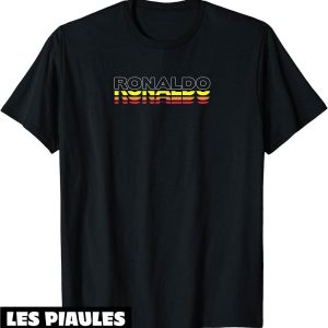 Ronaldo T-Shirt Prenom Amusant Vintage Coucher De Soleil Ronaldo T-Shirt Prenom Amusant Vintage Coucher De Soleil