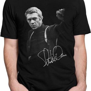 Steve McQueen T-Shirt Acteur Americain Culte Anthologie