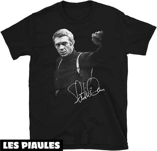 Steve McQueen T-Shirt Acteur Americain Culte Anthologie