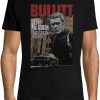 Steve McQueen T-Shirt Action Movie Poster 80’s Car Chase