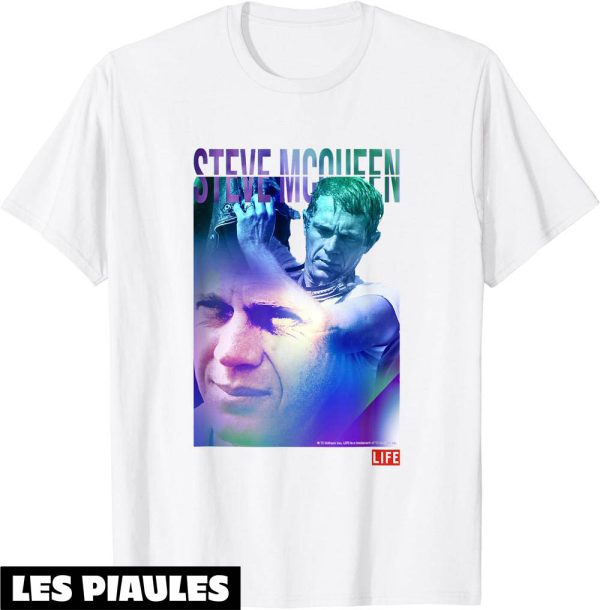 Steve McQueen T-Shirt Collection D’Images Life Celebre