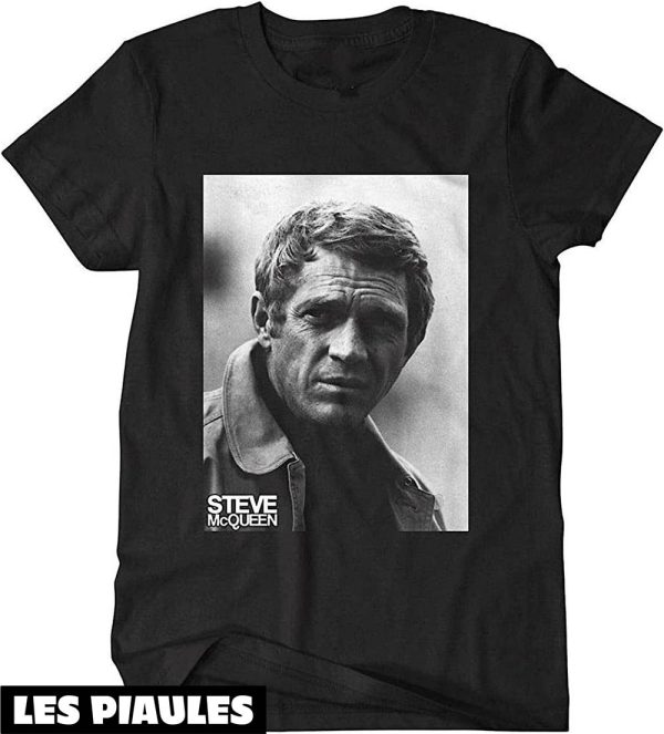 Steve McQueen T-Shirt Film Le Mans Blob Mustang Mr Cool