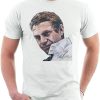 Steve McQueen T-Shirt Portrait Original Sidney Maurer