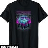 Stranger Things T-Shirt Group Shot Neon Triangle Tee