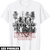 Stranger Things T-Shirt The Upside Down Logo Serie Televisee