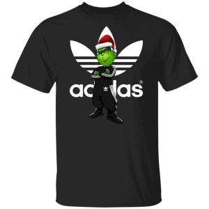 Christmas Santa Grinch Adidas shirt Shirt Sweatshirt Hoodie Long Sleeve Tank TEERESS 1