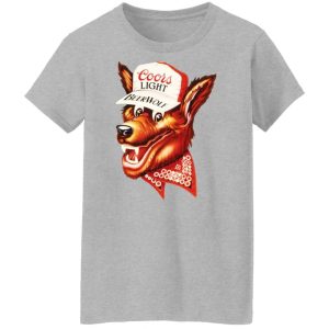 Coors Light Beer Wolf Shirt Sweatshirt Hoodie Long Sleeve Tank TEERESS 5