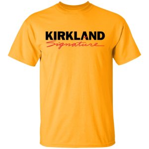 Costco Kirkland Signature Logo Shirt Sweatshirt Hoodie Long Sleeve Tank