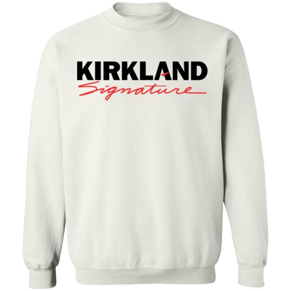 Costco Kirkland Signature Logo Shirt Sweatshirt Hoodie Long Sleeve Tank