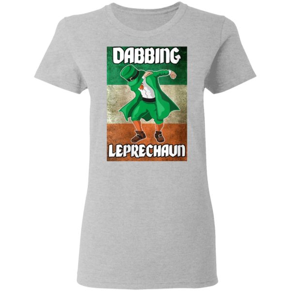 Dabbing Leprechaun Funny St Patrick’s Day Irish Flag Shirt Shirt Sweatshirt Hoodie Long Sleeve Tank