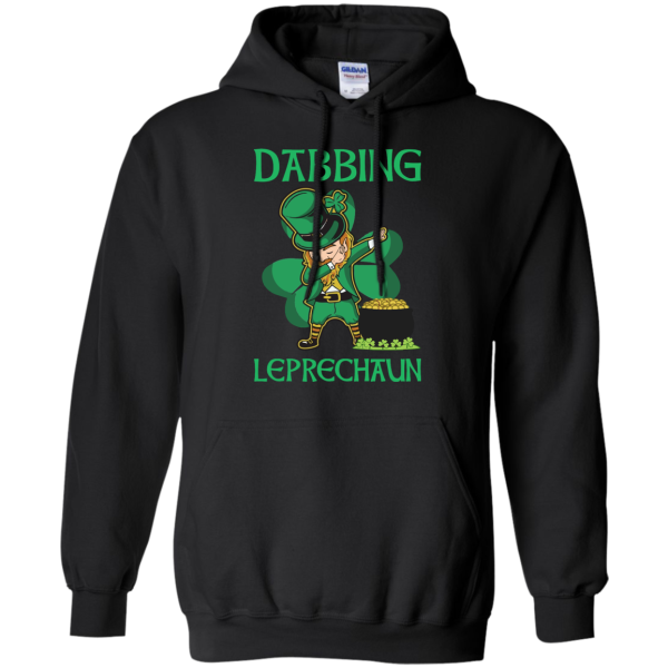 Dabbing Leprechaun St Patricks day Shirt Sweatshirt Hoodie Long Sleeve Tank