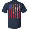 Daddy Mentor Protector Hero American Flag shirt Shirt Sweatshirt Hoodie Long Sleeve Tank