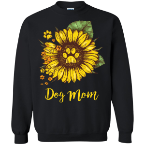 Dog Mom Paw Sunflower Shirt Sweatshirt Hoodie Long Sleeve Tank Dog Mom Paw Sunflower Shirt Sweatshirt Hoodie Long Sleeve Tank