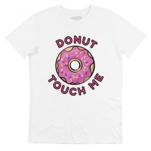En Promo  T-shirt Donut Touch Me – Livraison Express 2448h  Grafitee