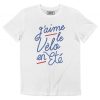 T-Shirt J’aime Le Velo En Ete