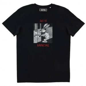 T-shirt 3615 Vandal – Lapin RATP Parodie  Grafitee