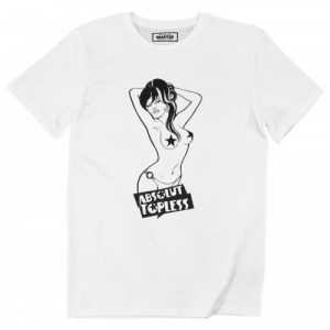 T-shirt Absolut Topless – TShirt avec Femme en Topless
