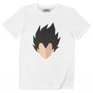 T-shirt Abstract Vegeta – Tshirt Minimaliste de Vegeta