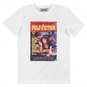 T-shirt Affiche Pulp Fiction – Poster Film Uma Thurman