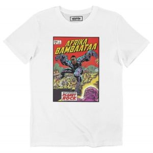 T-shirt Afrika Bambaataa – Tshirt Lance Taylor en Super-Heros