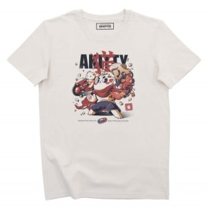 T-shirt Akitty – Illustration Anime Akira avec Chats