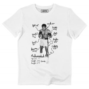 T-shirt Ali Weight In – Tee-shirt Mensurations Mohamed Ali